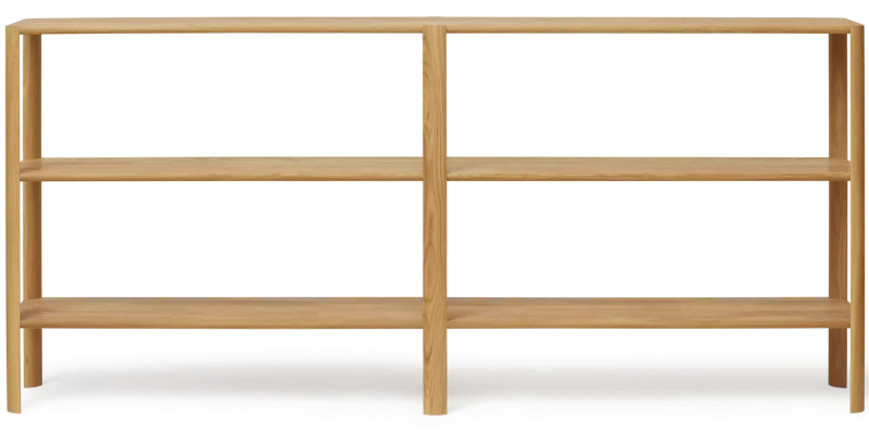 Wooden shelf